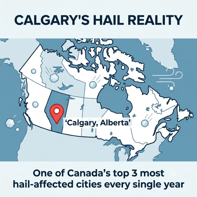 Calgary- hail capital of canada
