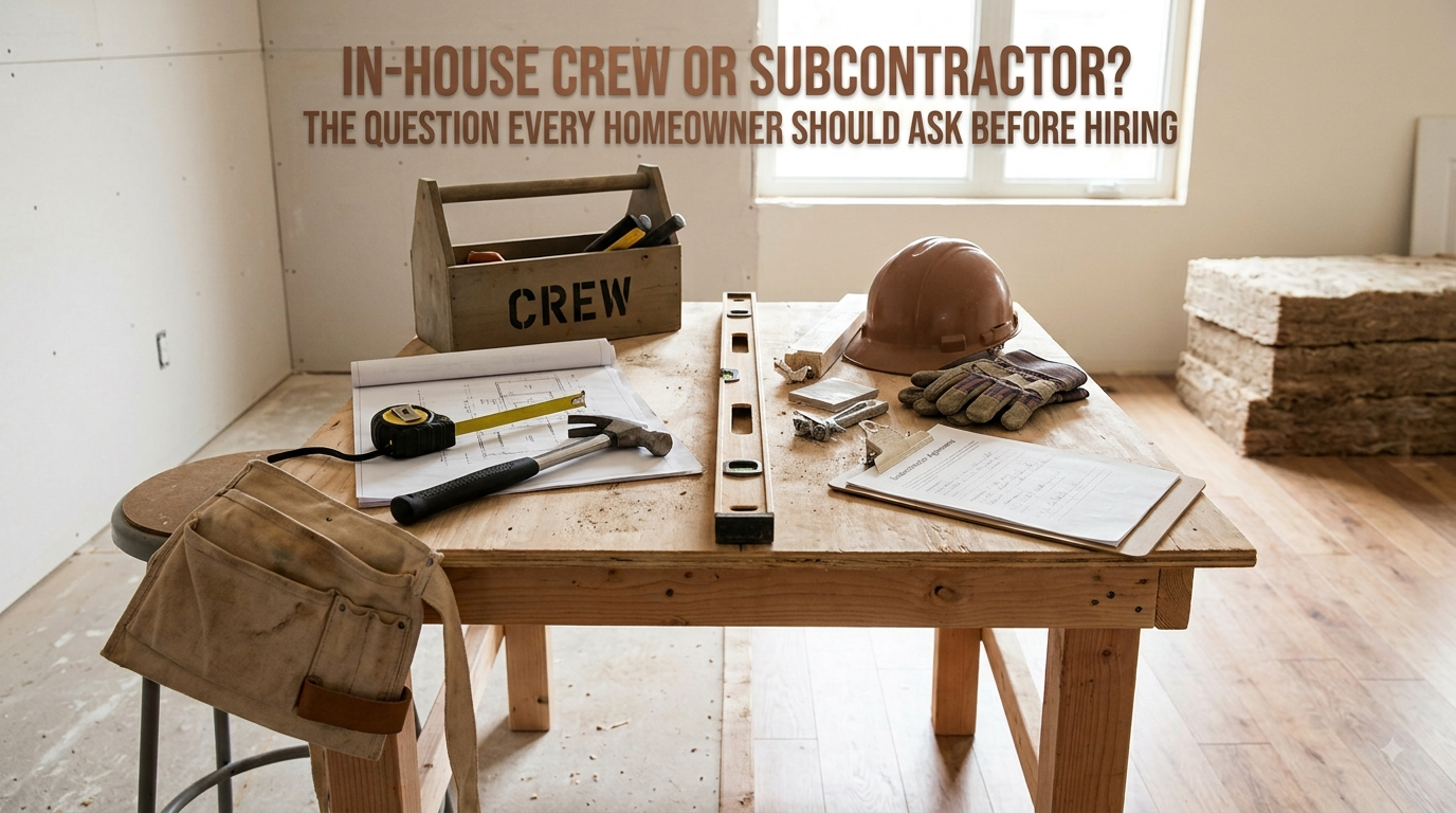 In-House Crew or Subcontractor?