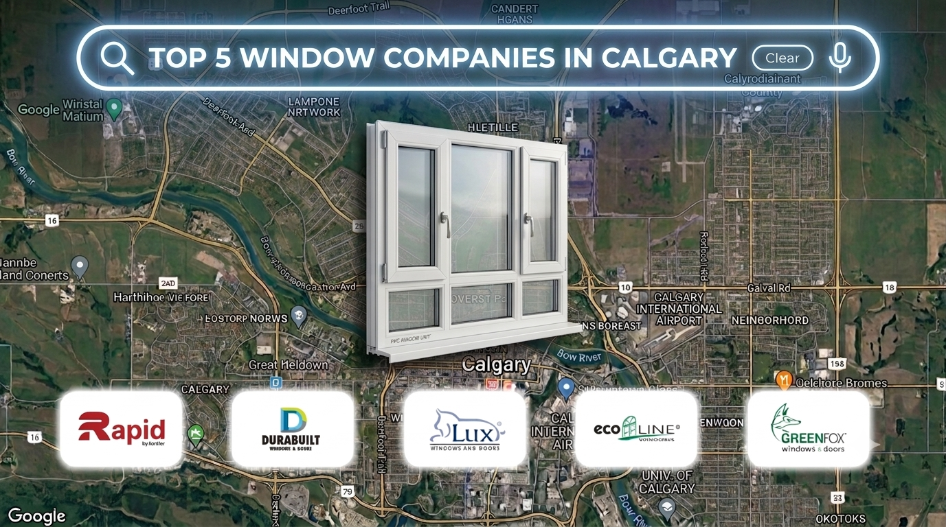 TOP 5 window companies calgary
